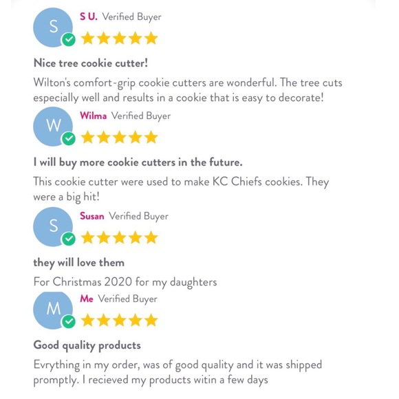 3/$15 NEW WILTON Oversized Comfort Grip TREE Cookie Cutter - Picture 7 of 15